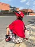 Patch Tee - Red