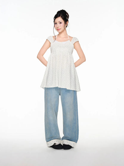 Straight Leg Jeans