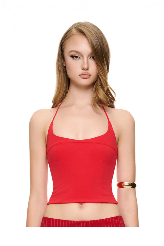Spill Halter - Red