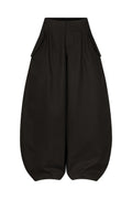 Black Bamboo Baggy Pants