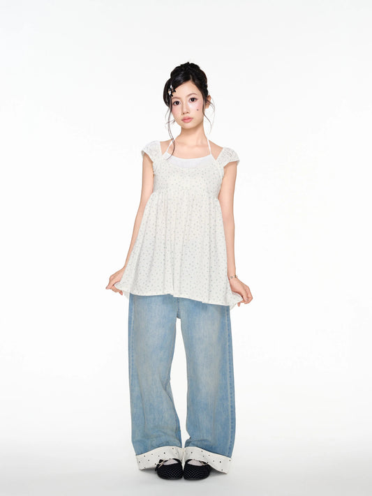 Straight Leg Jeans