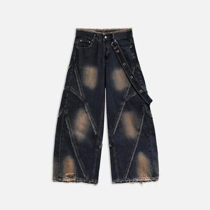 Chain Jeans - Washed Blue