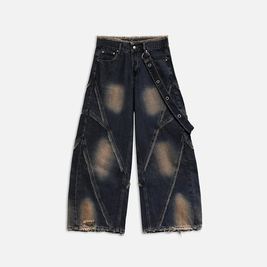 Chain Jeans - Washed Blue