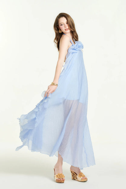 Azure Midi Dress