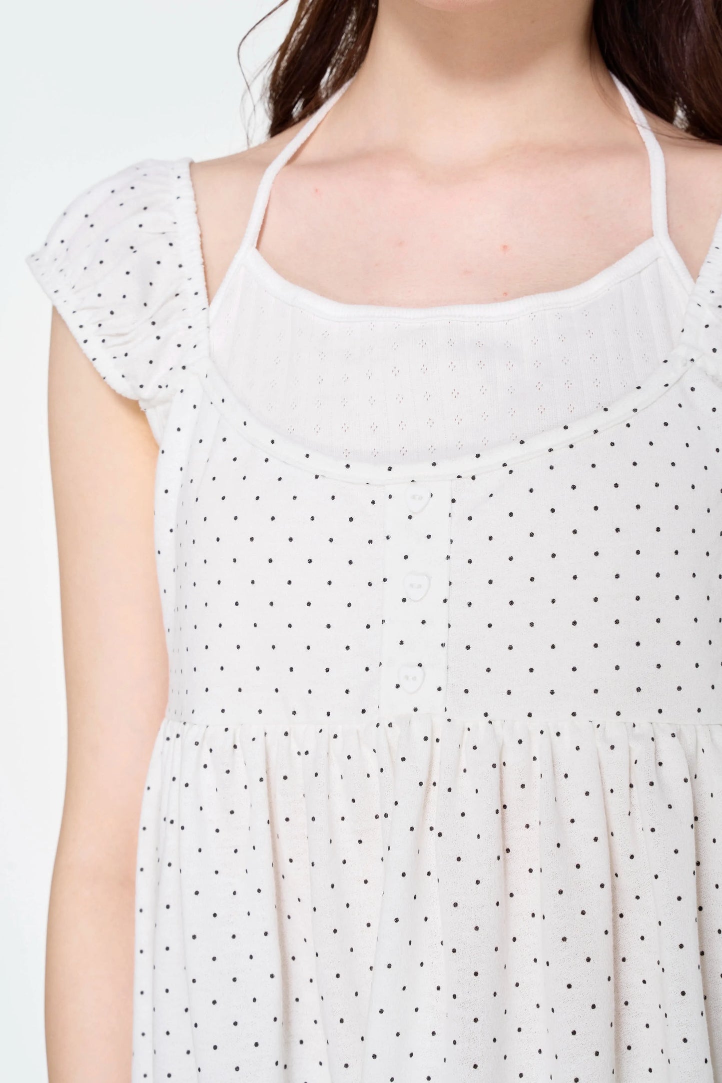 Jade Babydoll - Dotted