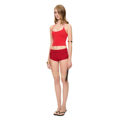 Spill Halter - Red