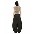 Black Bamboo Baggy Pants