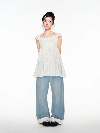 Straight Leg Jeans
