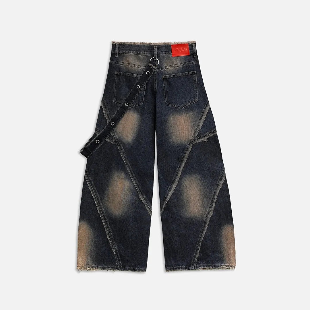 Chain Jeans - Washed Blue