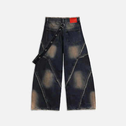 Chain Jeans - Washed Blue