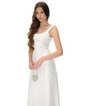 Pearl Daisy Silky Dress