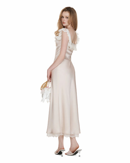 Vanity Kiss Silk Dress