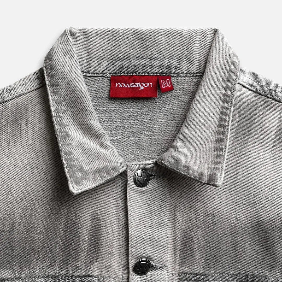 Dust Denim Jacket - Washed Grey