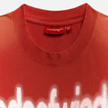 Metal Blur Tee - Washed Red