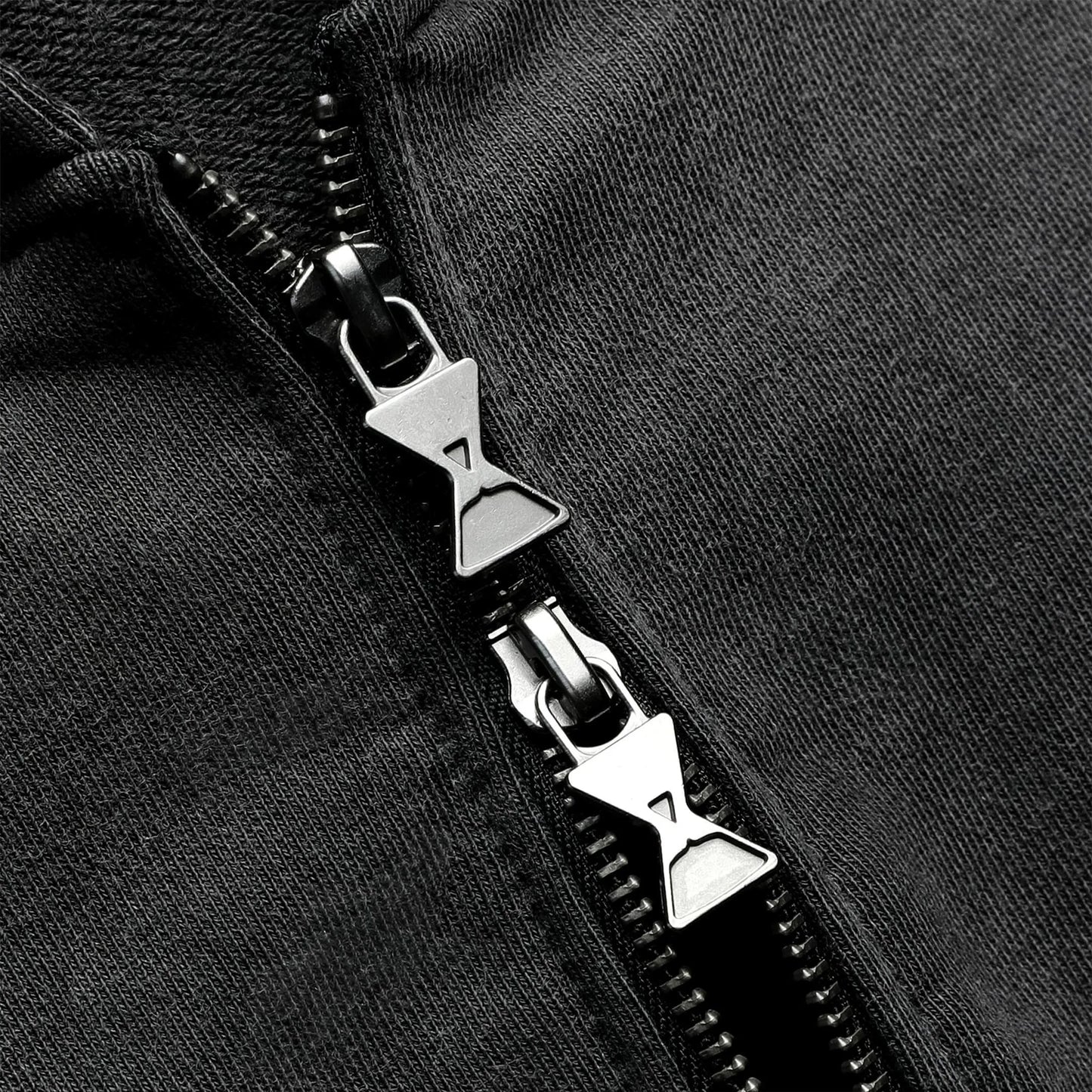 Patch Hoodie - Washed Black