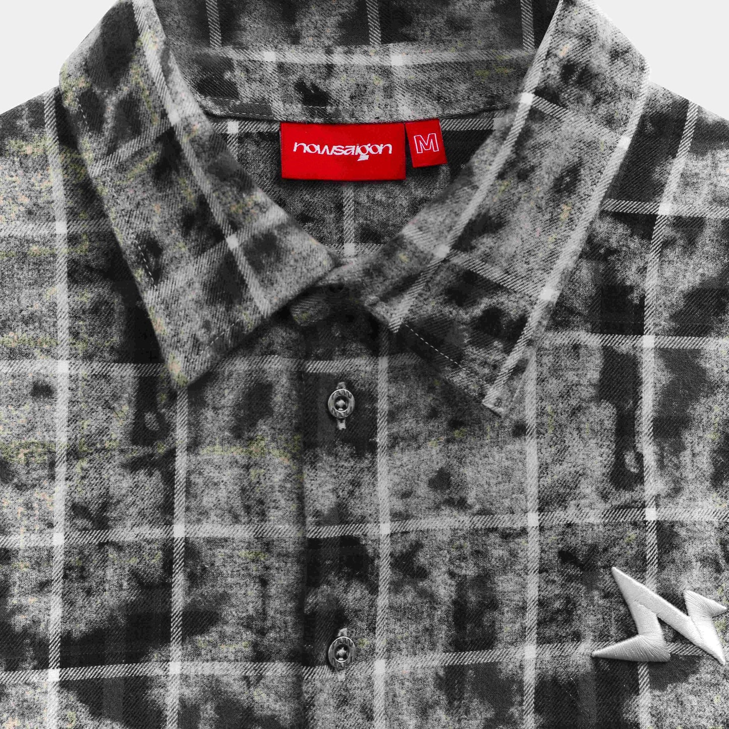 Haze Check Shirt - Graphite