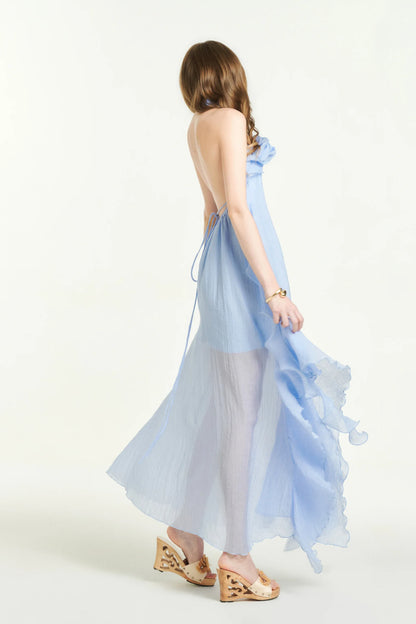 Azure Midi Dress