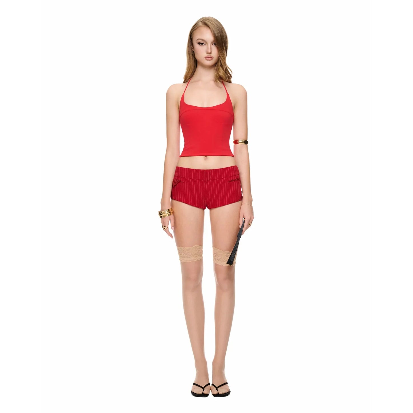 Spill Halter - Red