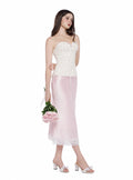 Baby Blush Lace Silky Skirt