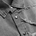 Denim Shirts - Grey