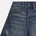 Rebel Edge Jorts - Washed Blue