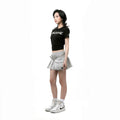Rhinestone Baddie Baby Tee - Black