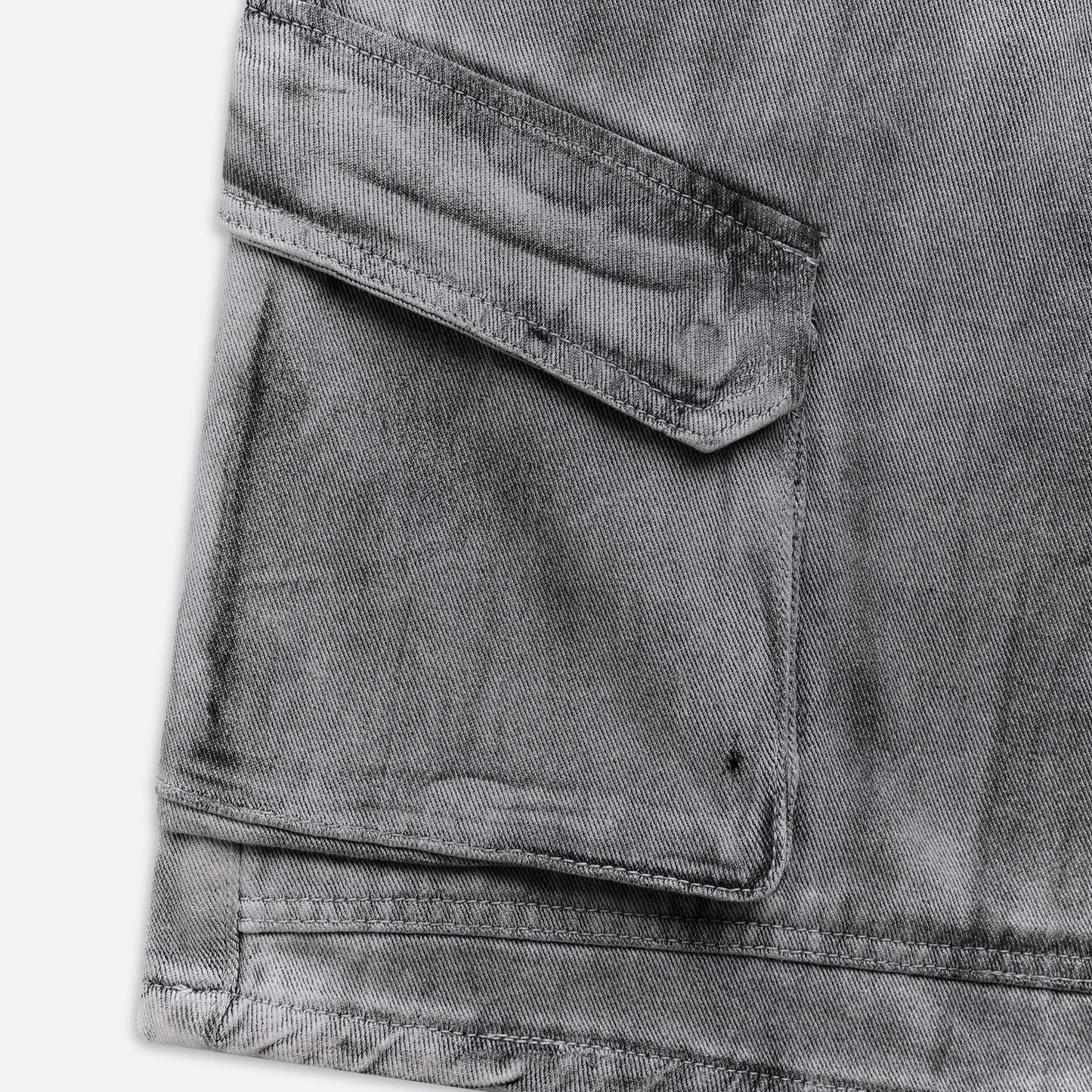 Dust Cargo Jorts - Washed Grey