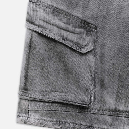 Dust Cargo Jorts - Washed Grey