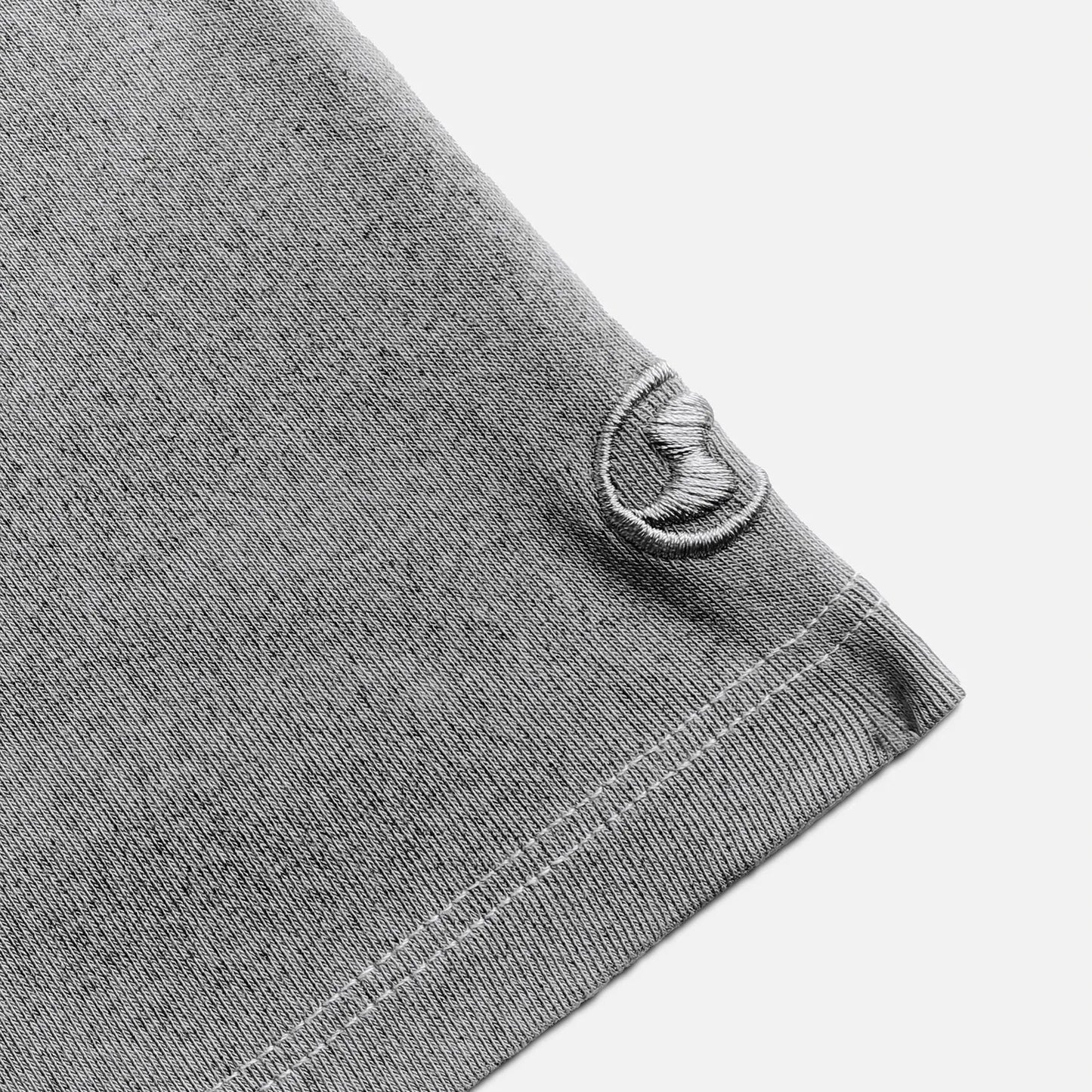 Rhinestone Goodie Baby Tee - Grey