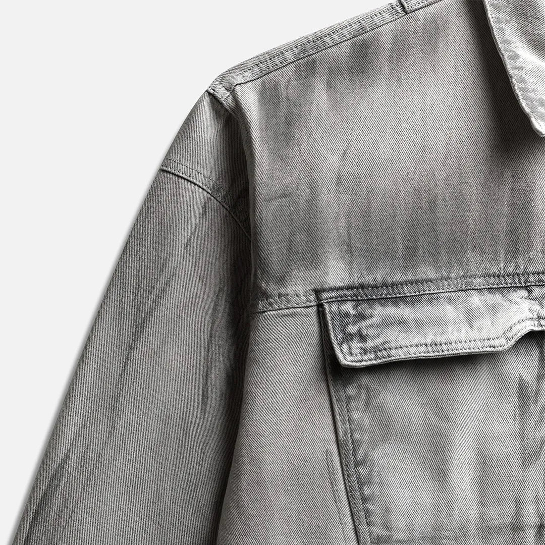 Dust Denim Jacket - Washed Grey