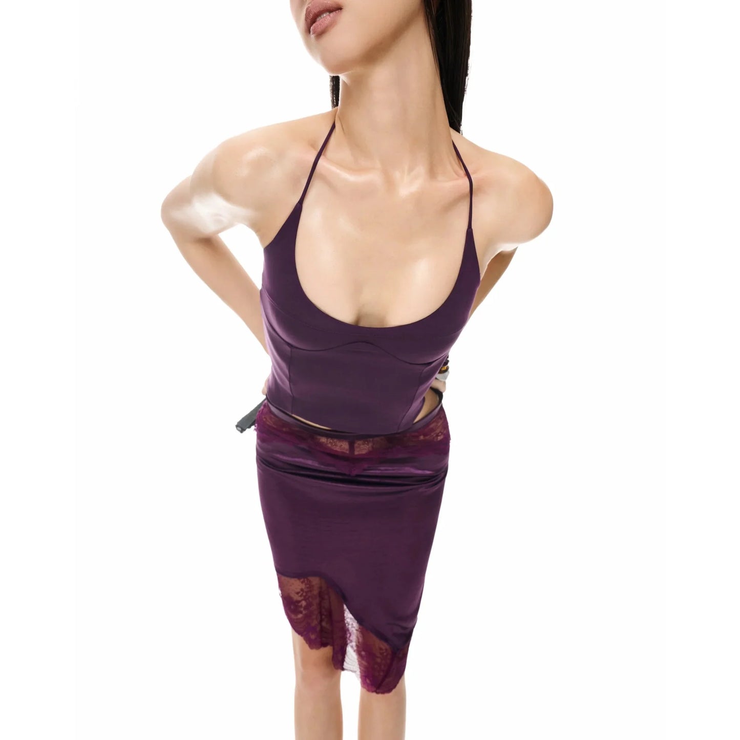 Spill Halter - Purple