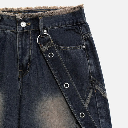 Chain Jeans - Washed Blue