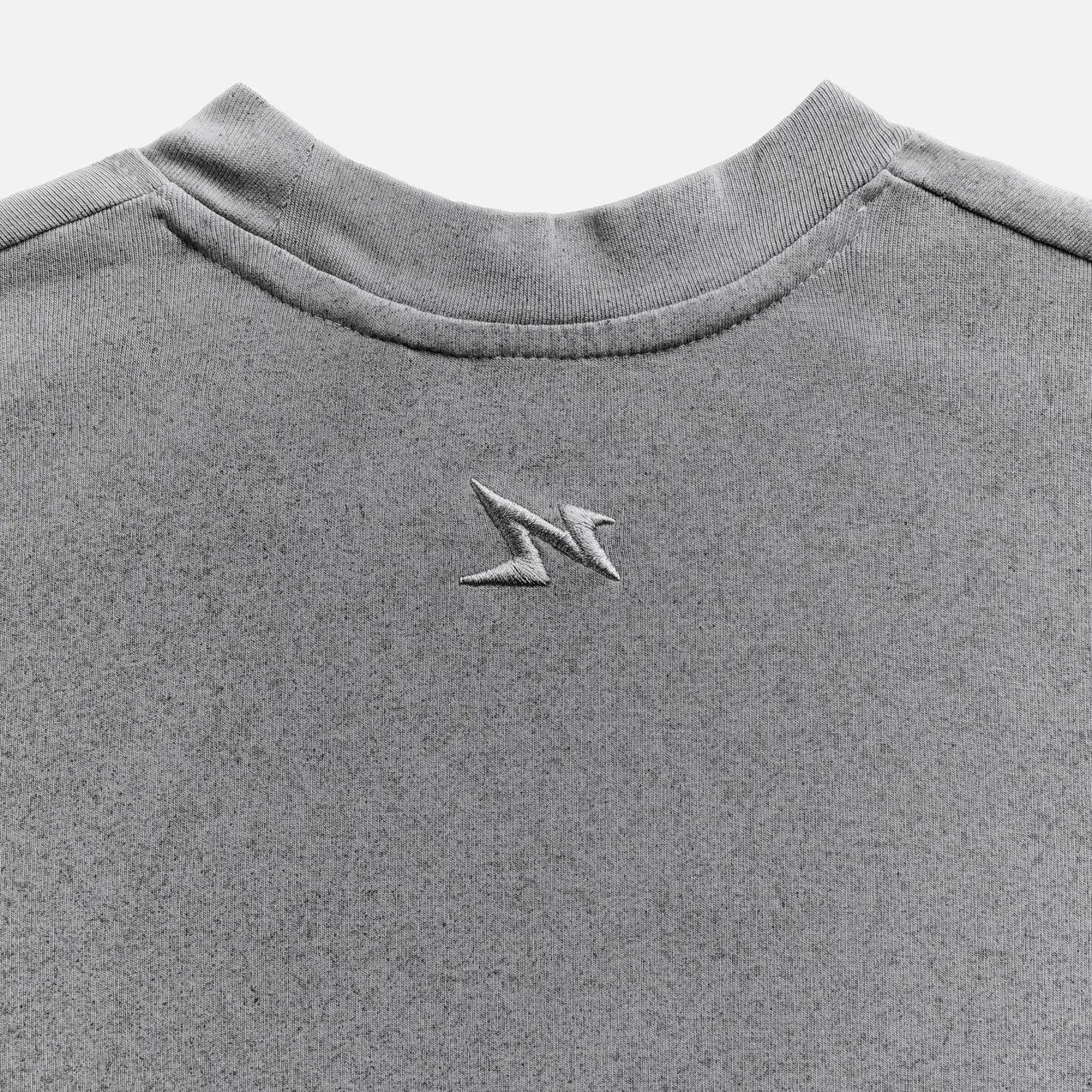 Rhinestone Goodie Baby Tee - Grey