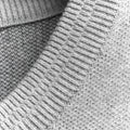 N Logo Knit Tee - Grey