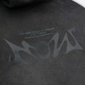 Patch Hoodie - Washed Black
