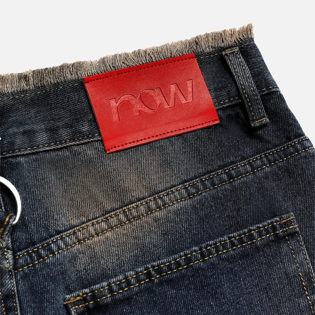 Chain Jeans - Washed Blue