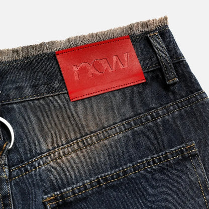 Chain Jeans - Washed Blue