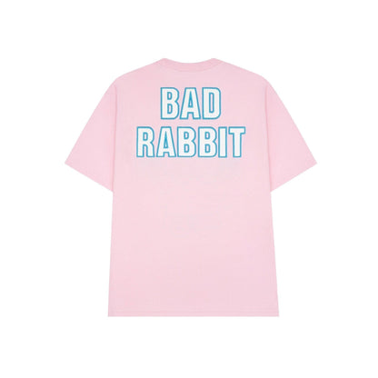 Festive Rabbit Tee - Pink
