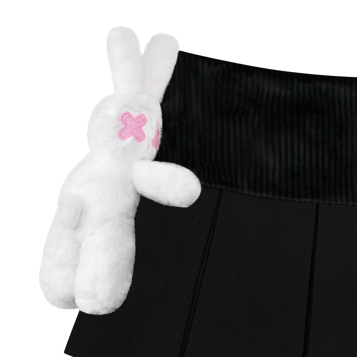 Chillin Rabbit Skirt - Black