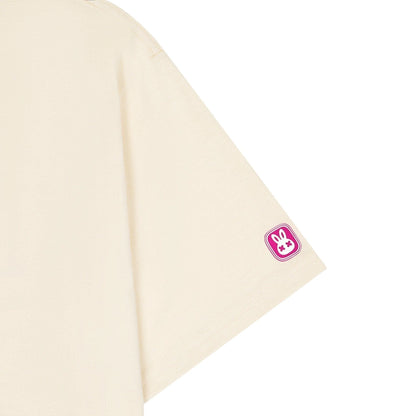Festive Rabbit Tee - Cream