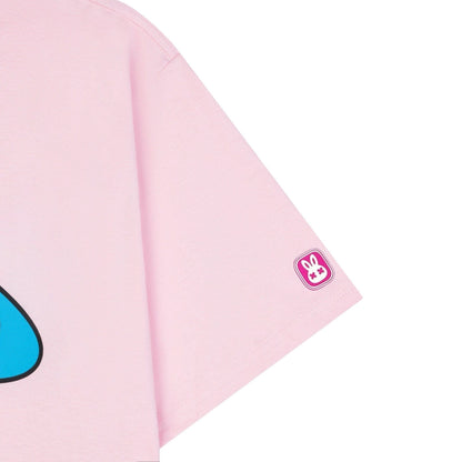Festive Rabbit Tee - Pink