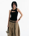 Conrad Sleeveless Top - Black
