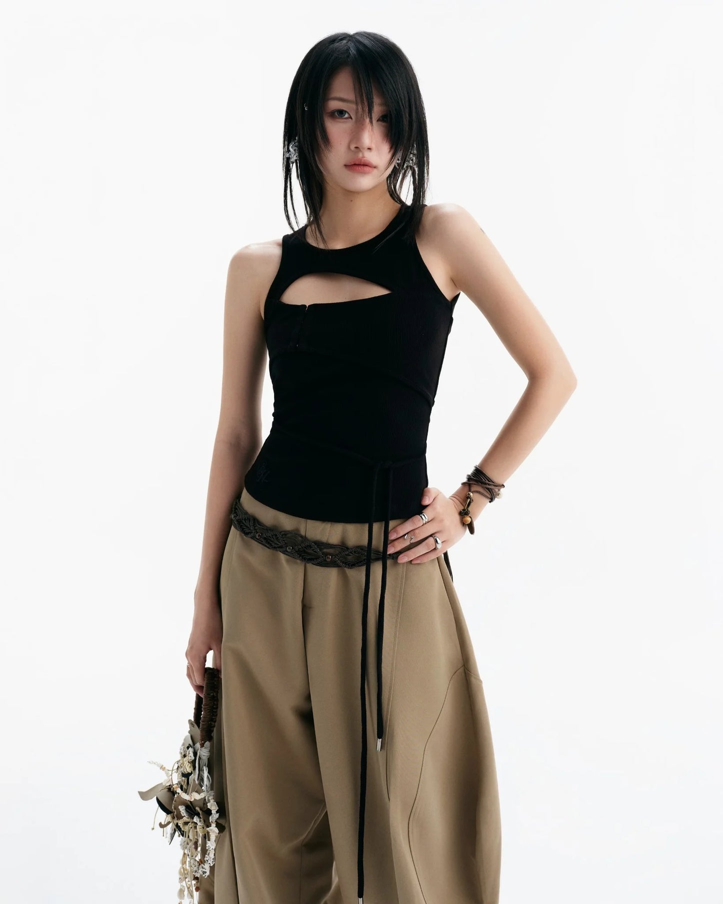 Conrad Sleeveless Top - Black