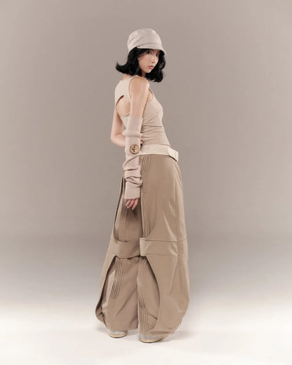 Conrad Sleeveless Top - Beige