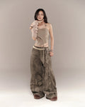 Lullaby Halter Top - Moss Green