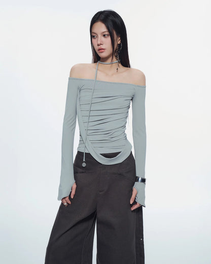 Melvin Long Sleeve Top - Blue