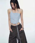 Lullaby Halter Top - Blue