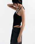 Lullaby Halter Top - Black
