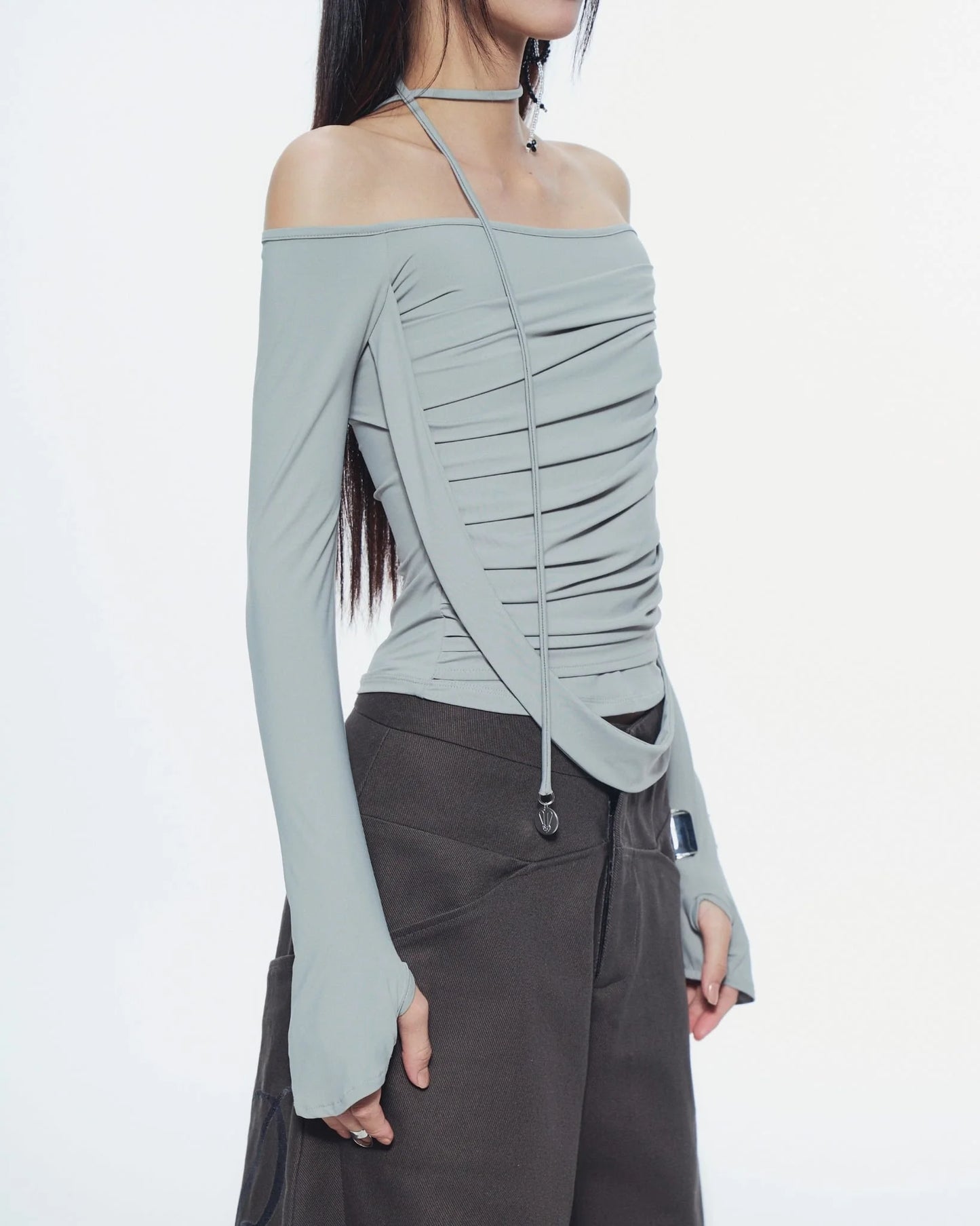 Melvin Long Sleeve Top - Blue