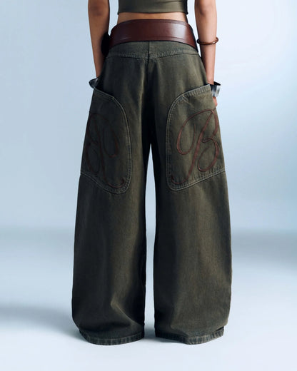 Seymour Pants - Brownish Grey